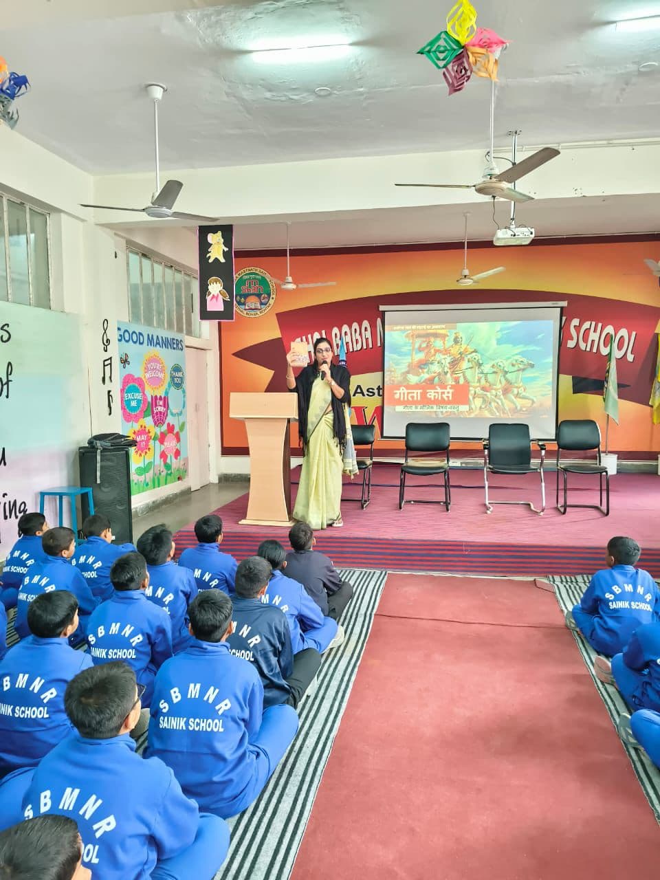 Taking the Gītā into schools